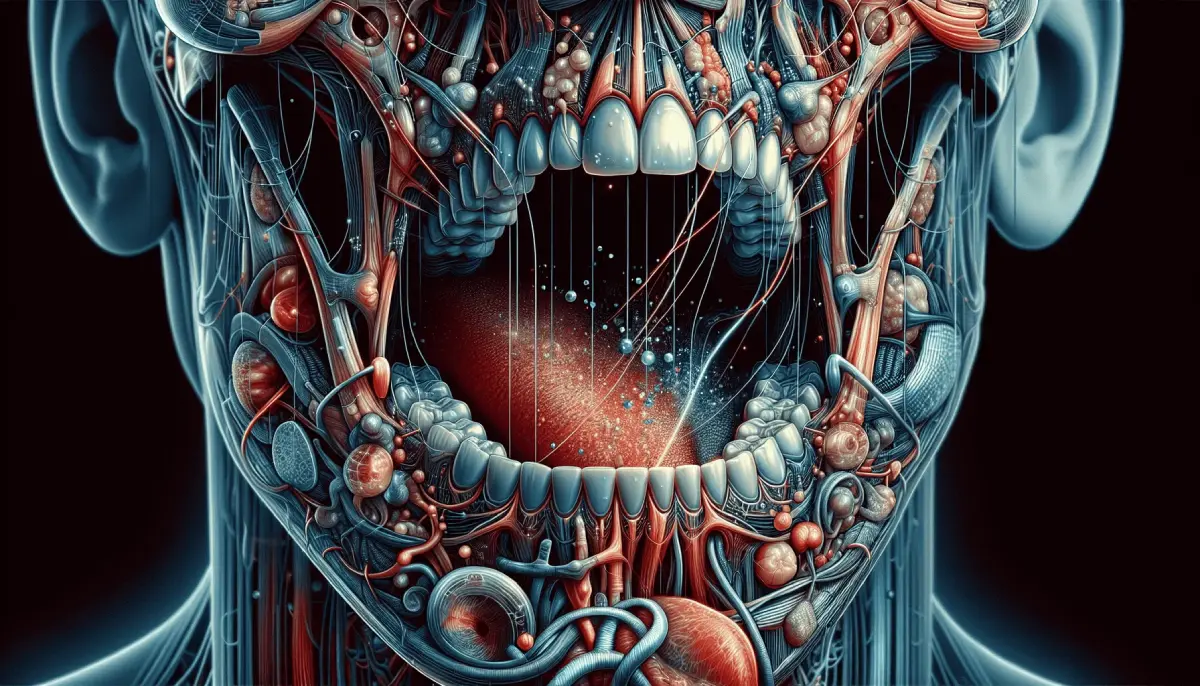 Connection between oral health and overall health illustrated