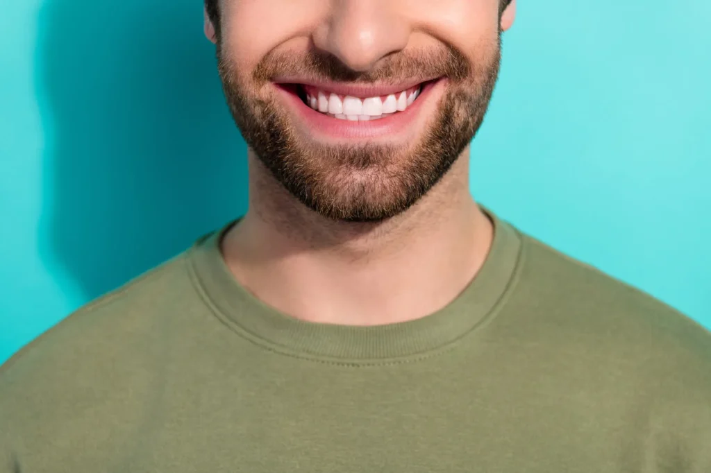 man just got Dental implants Montgomery County