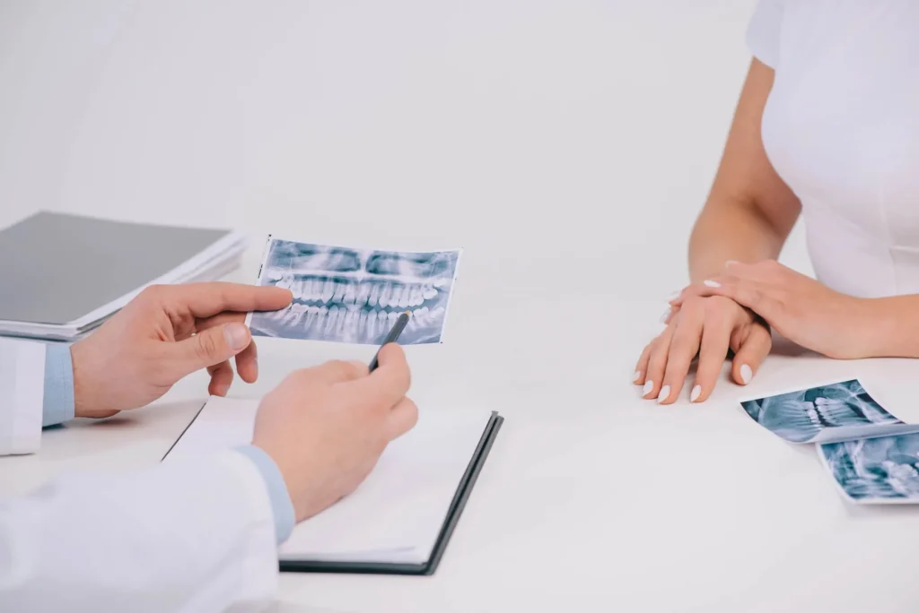 discussing Ozone dental treatment